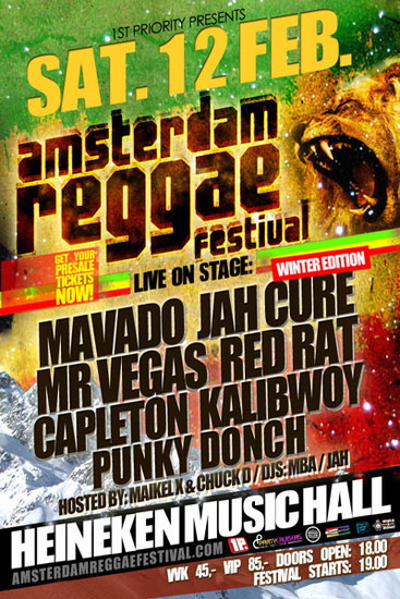 Amsterdam Reggae Festival - Winter Edition 2011