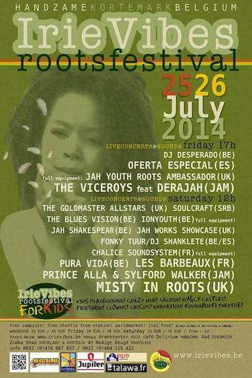 Irie Vibes Roots Festival 2014