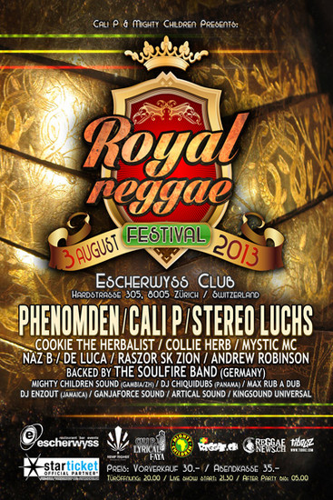 Royal Reggae Festival 2013