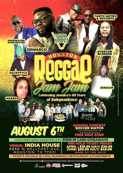Houston Reggae Jam Jam 2022