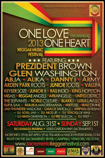 One Love One Heart 2013