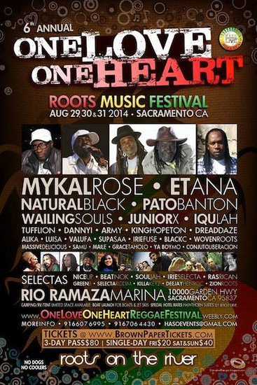 One Love One Heart Roots Music Festival 2014
