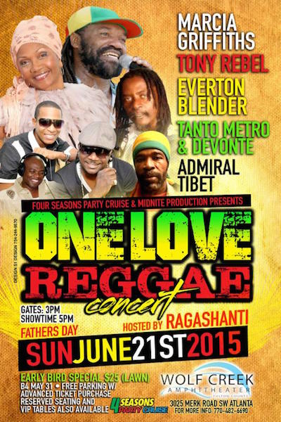 One Love Reggae Concert 2015