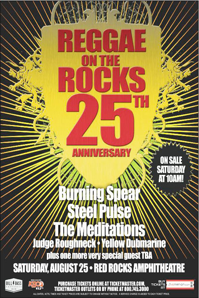 Reggae On The Rocks 2012
