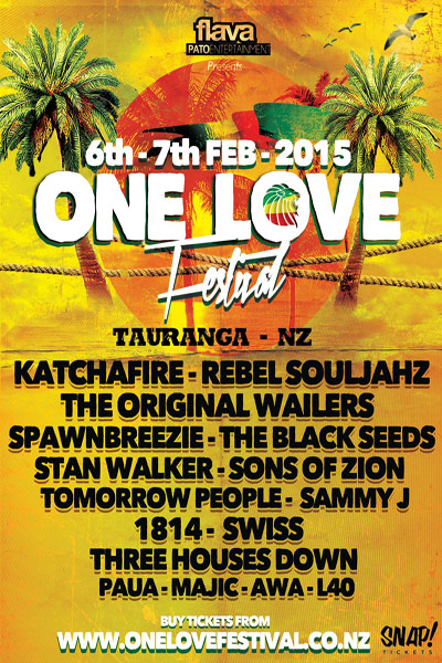 One Love Festival NZ 2015
