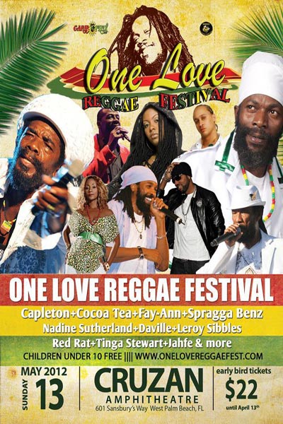 One Love Reggae Festival 2012