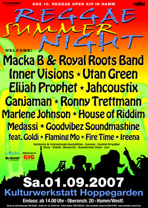 Reggae Summer Night 2007