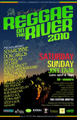 Reggae On The River 2010