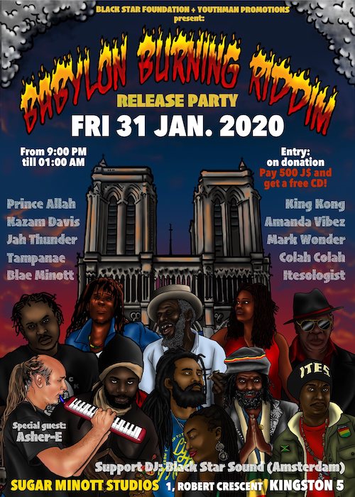 Babylon Burning Riddim Release Party