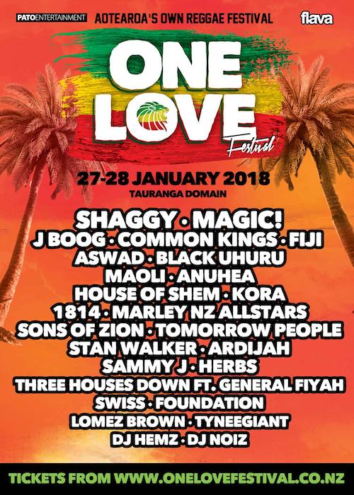 One Love Festival NZ 2018