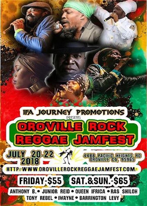 Oroville Rock Reggae Jamfest 2018