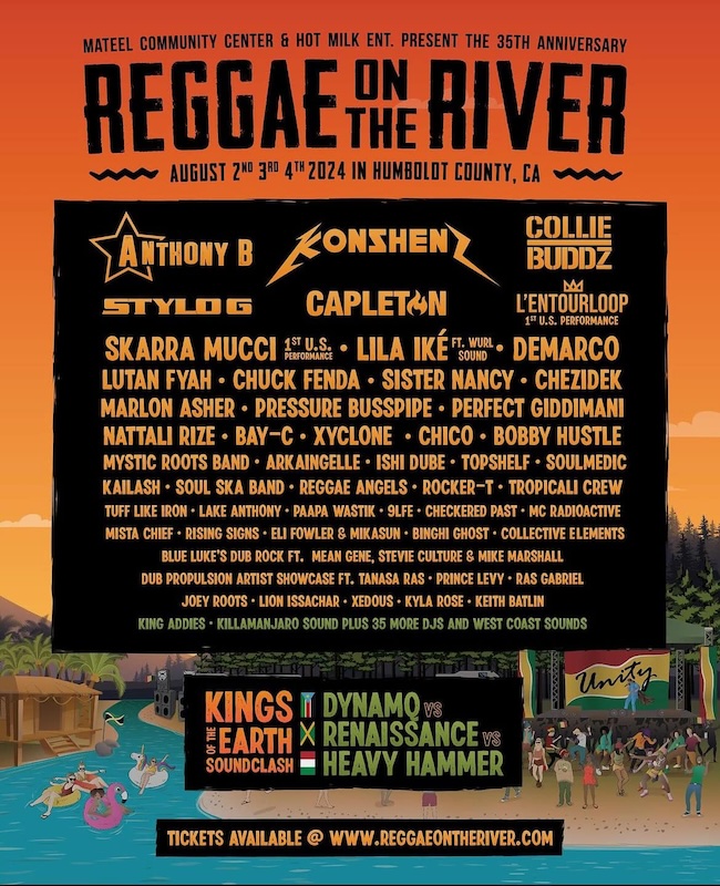 Reggae On The River 2024