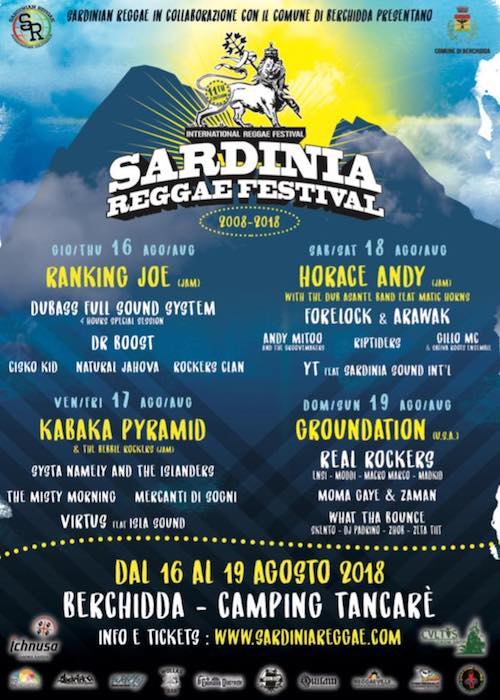 Sardinia Reggae Festival 2018