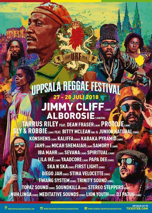 Uppsala Reggae Festival 2018