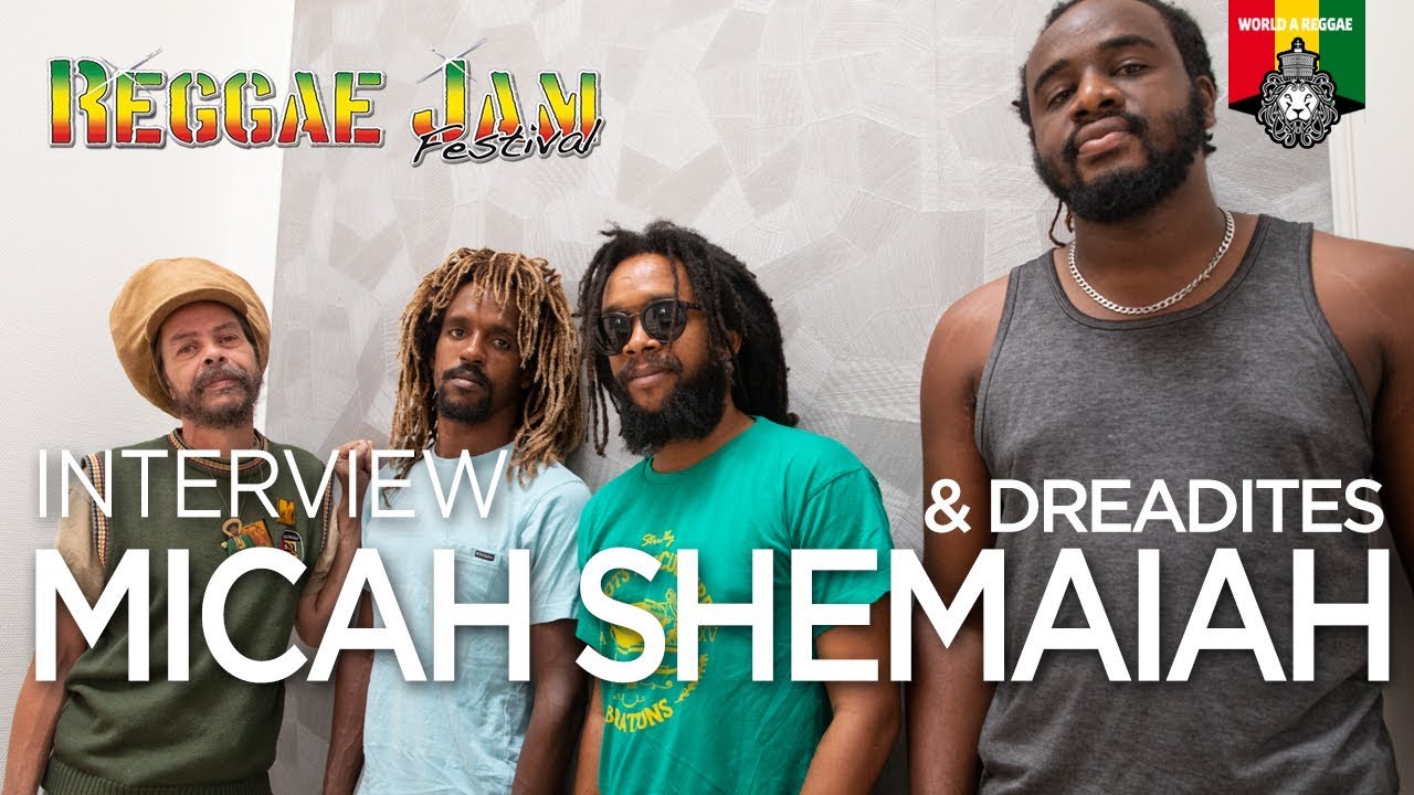 Micah Shemaiah & Dreadites Interview with World A Reggae @ Reggae Jam 2018 [8/5/2018]