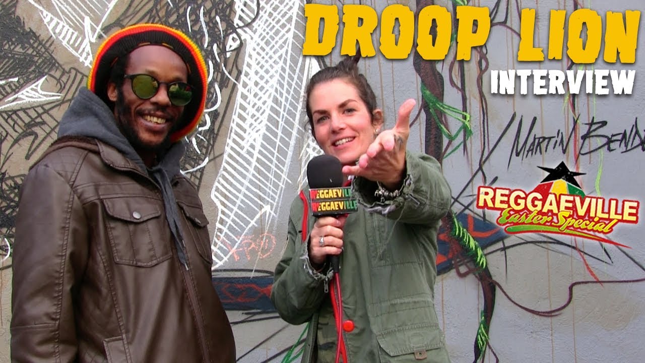 Droop Lion - Interview in Dortmund @ Reggaeville Easter Special 2018 [3/31/2018]