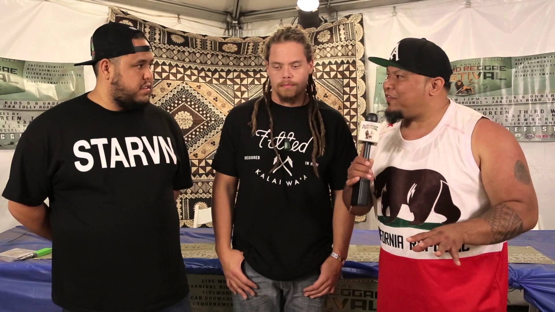 Interview with The Green @ Island Reggae Festival 2015 [7/4/2015]
