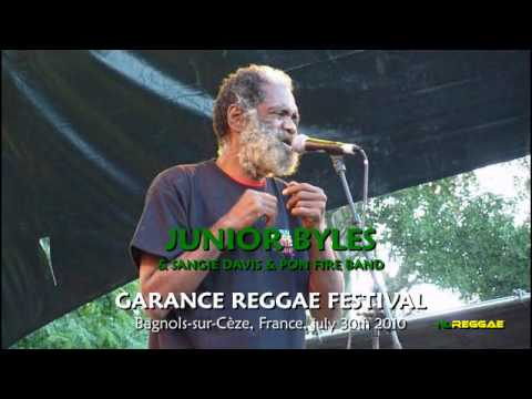 Junior Byles - Beat Down Babylon @ Garance Reggae Festival 2010 [7/30/2010]
