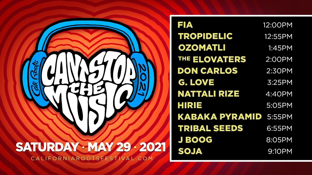 Can't Stop The Music Online Festival 2021 (Day 2) [5/29/2021]