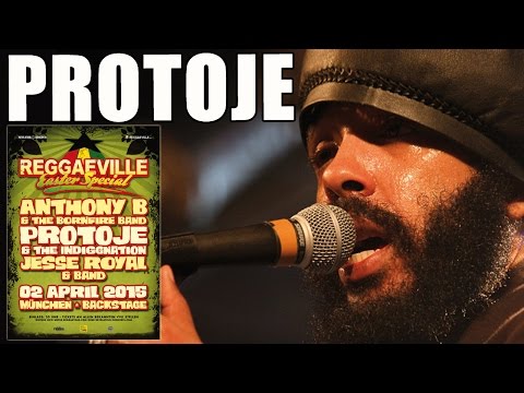 Protoje & The Indiggnation - Protection in Munich @ Reggaeville Easter Special 2015 [4/4/2015]