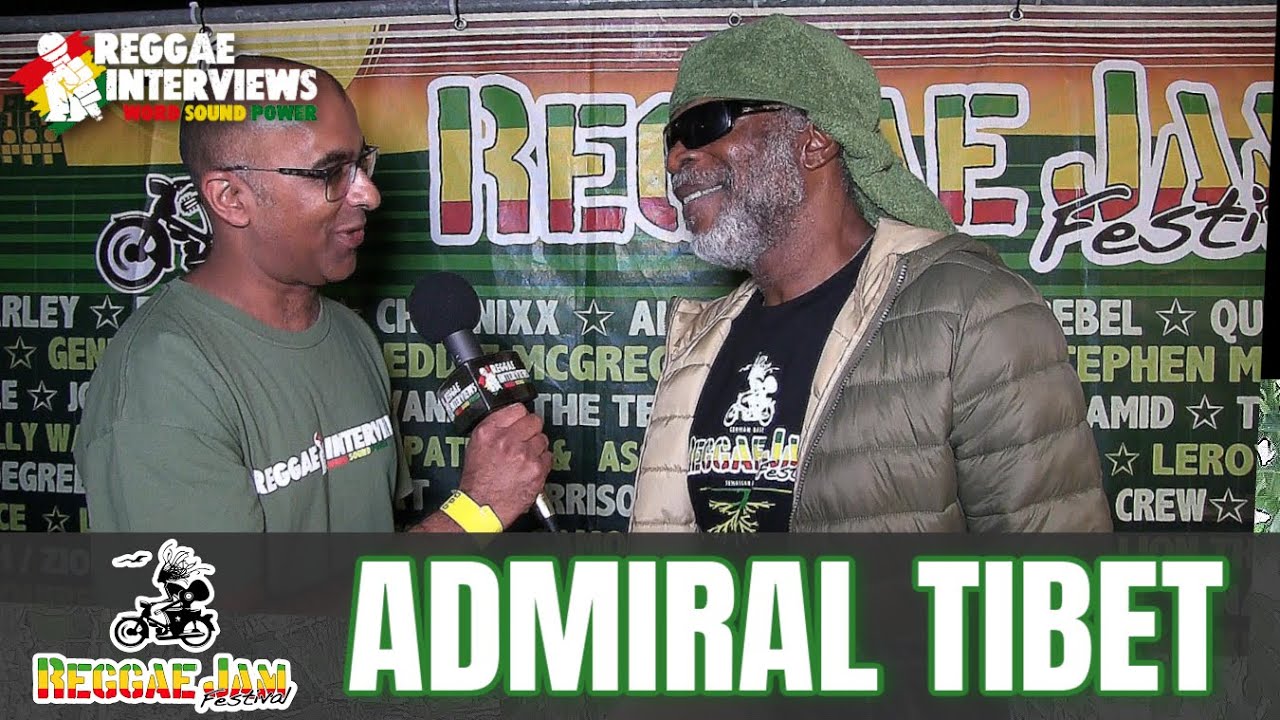 Admiral Tibet Interview - Reggae Jam 2023 @ Reggae Interviews [8/6/2023]