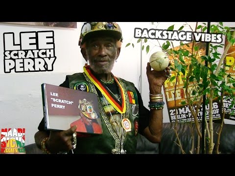 Backstage Vibes - Lee Scratch Perry in Berlin @ Reggaeville Easter Special 2016 [3/23/2016]