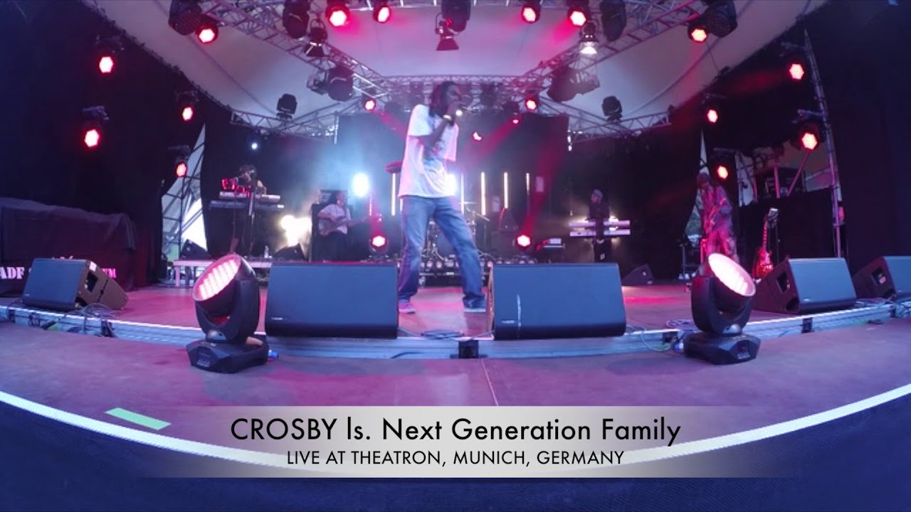 Crosby & Next Generation Family - Nah Switch in Munich, Germany @ Theatron [8/10/2017]