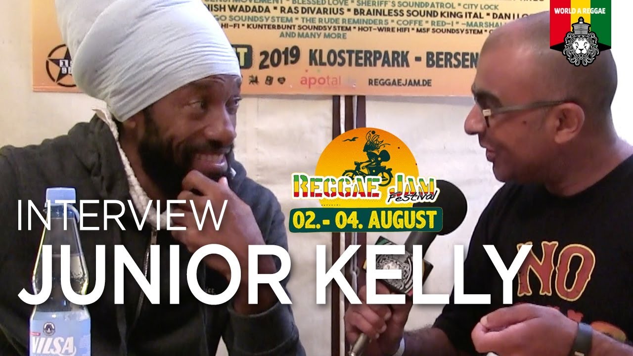 Junior Kelly Interview by World A Reggae @ Reggae Jam 2019 [8/3/2019]