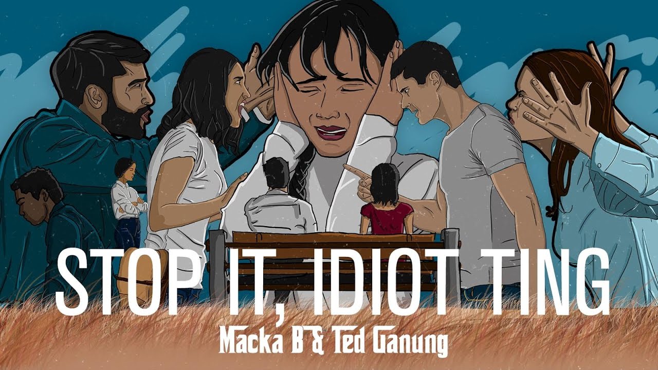 Macka B feat. Ted Ganung - Stop It, Idiot Ting (Lyric Video) [8/28/2020]