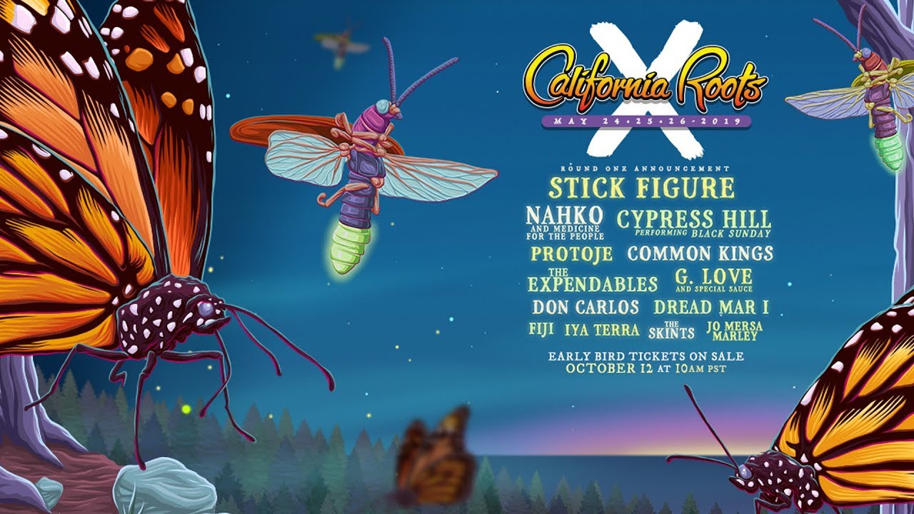 California Roots Festival 2019 - Round One Annoucement [10/11/2018]