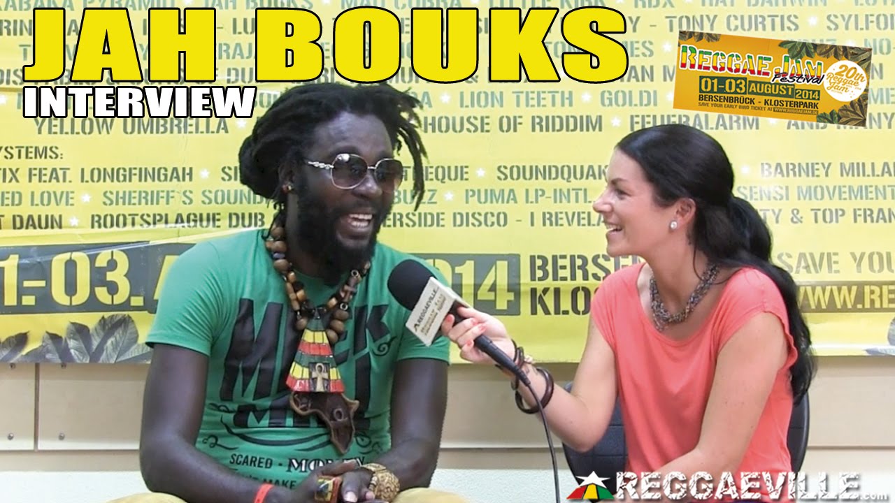 Interview with Jah Bouks @ Reggae Jam 2014 [8/3/2014]