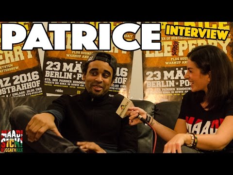 Interview with Patrice @ Reggaeville Easter Special in Berlin [3/23/2016]