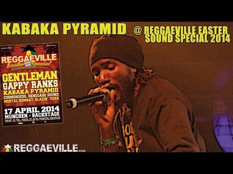 Kabaka Pyramid @ Reggaeville Easter Sound Special in Munich, Germany [4/17/2014]