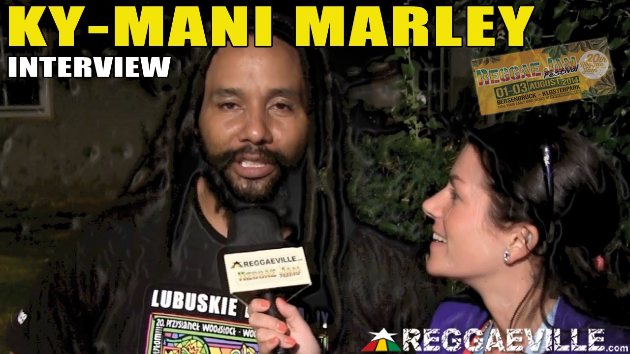 Interview with Ky-Mani Marley @ Reggae Jam 2014 [8/3/2014]