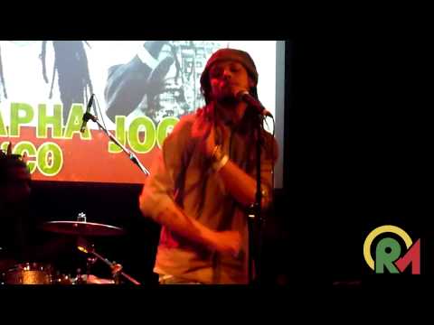 Ziggi Recado - Ganja Smoke in the Air / Liberation in Amsterdam, Netherlands @ Reggae Unplugged 2015 [3/21/2015]
