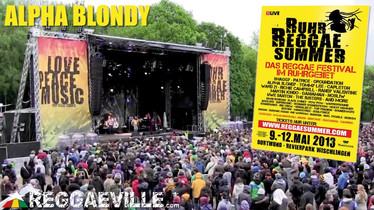 Alpha Blondy @ Ruhr Reggae Summer in Dortmund, Germany [5/12/2013]