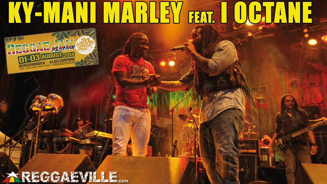 Ky-Mani Marley & I Octane - A Yah Wi Deh @ Reggae Jam 2014 [8/3/2014]